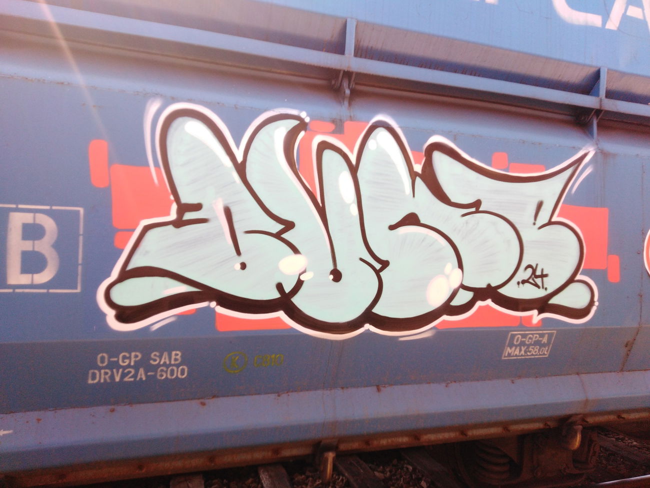 Graffiti Train in Polska - Photo by lecim (2024)