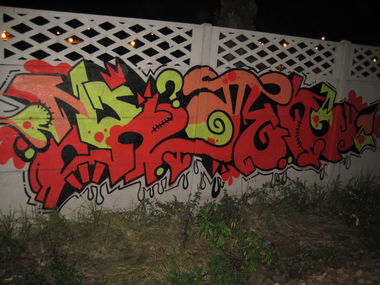 Graffiti Wall - Photo by lecim