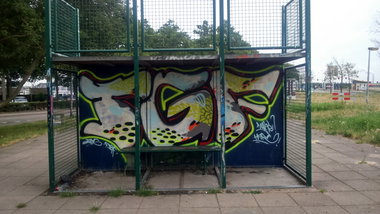 Graffiti Wall in Zaanstad - Photo by lecim