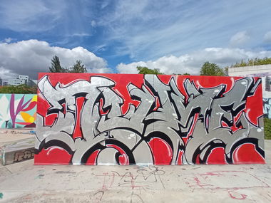 Graffiti Wall in Lizbona - Photo by lecim (2025)