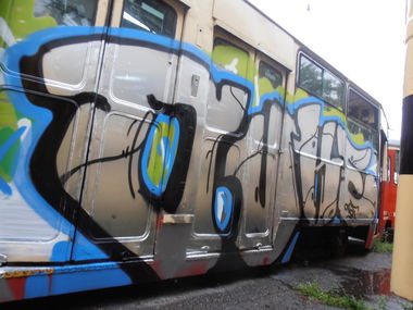 Graffiti Train - Photo by lecim (2015)