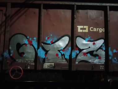 Graffiti Train in Finland - Photo by lecim (2025)