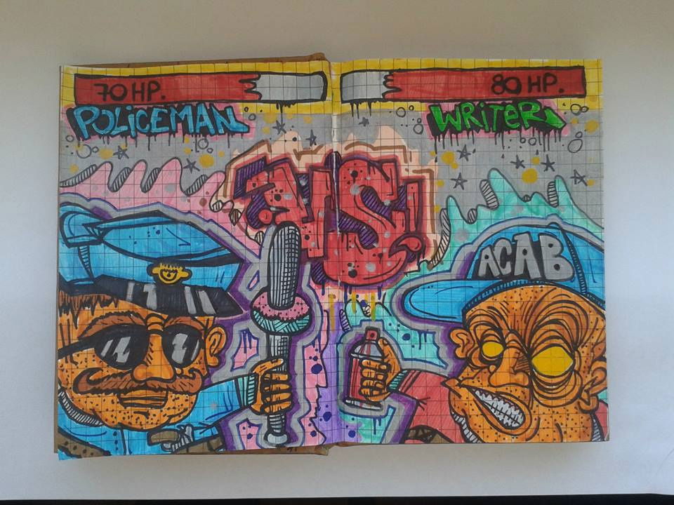 Graffiti Sketch - Photo by lecim