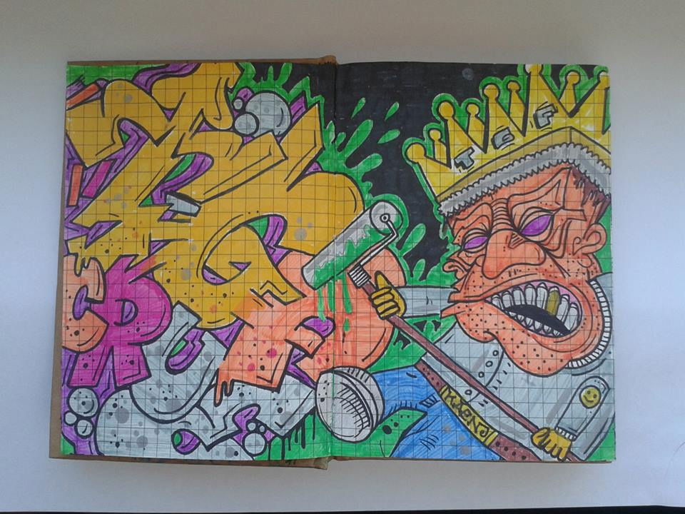 Graffiti Sketch - Photo by lecim