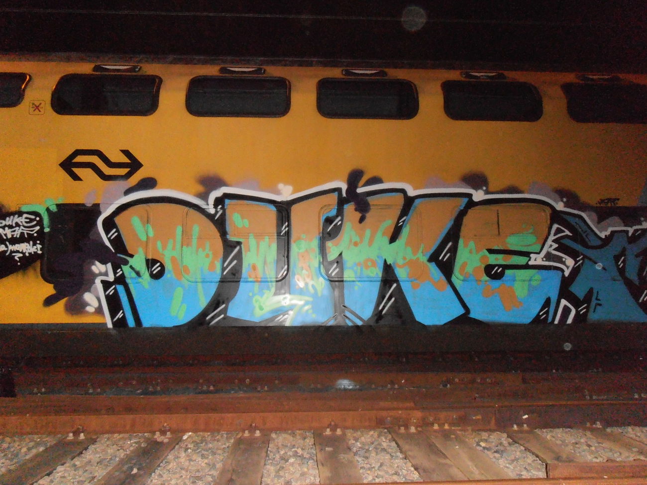 Graffiti Train - Photo by lecim