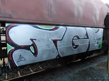 Graffiti Train - Photo by lecim