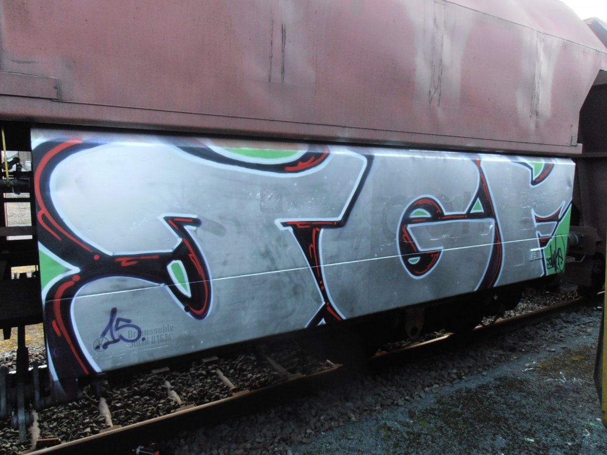 Graffiti Train - Photo by lecim