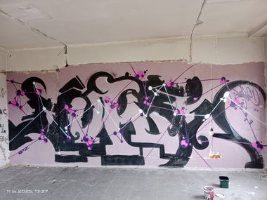 Graffiti Wall in Polska - Photo by lecim (2025)