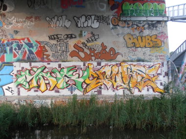 Graffiti in Holand - Photo by lecim (2014)