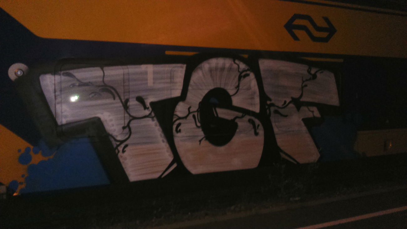 Graffiti Train - Photo by lecim - lecimy! (2016)