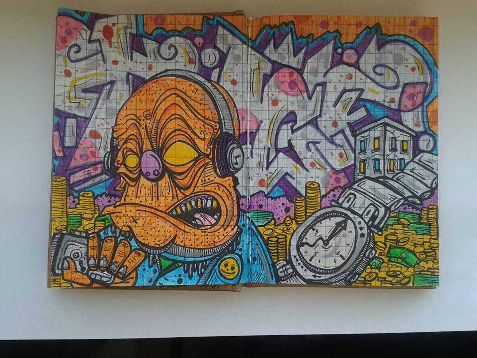 Graffiti Sketch - Photo by lecim