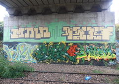 Graffiti Wall - Photo by lecim