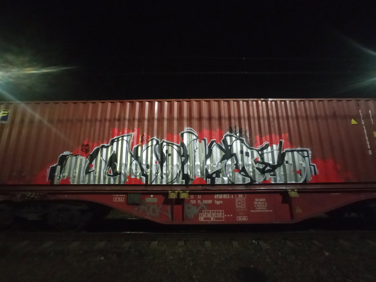 Graffiti Train in Mysłowice - Photo by lecim (2026)