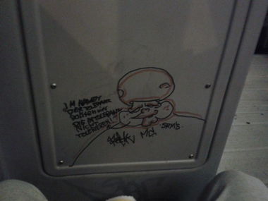 Graffiti Street Art in Wiesbaden - Photo by leminsc8 - freak, srms., shrooms. (2014)