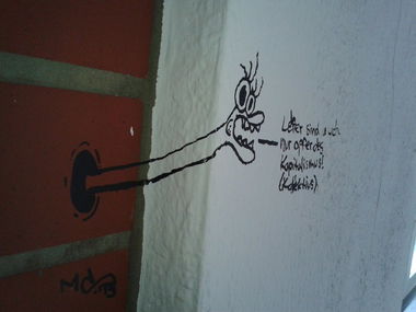 Graffiti Street Art in Wiesbaden - Photo by leminsc8 - mc, freak (2013)