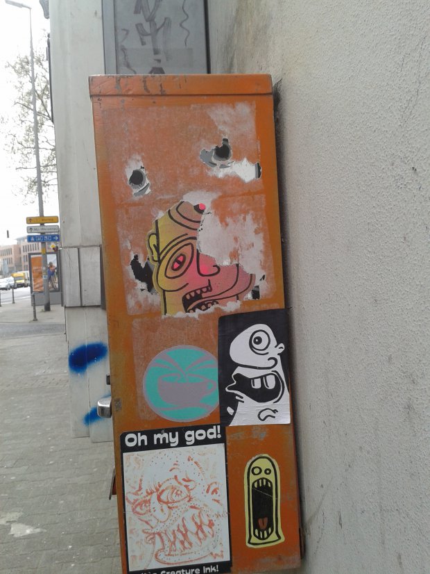Graffiti Artwork in Mainz - Photo by leminsc8 - stickers