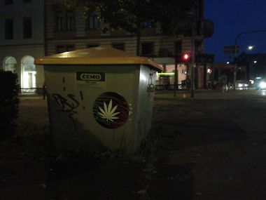 Graffiti Street Art in Wiesbaden - Photo by leminsc8 (2014)