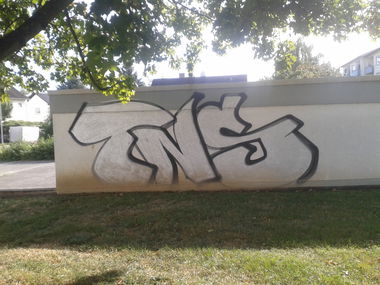 Graffiti Bombing in Wiesabden wallau - Photo by leminsc8 - tns;, twins