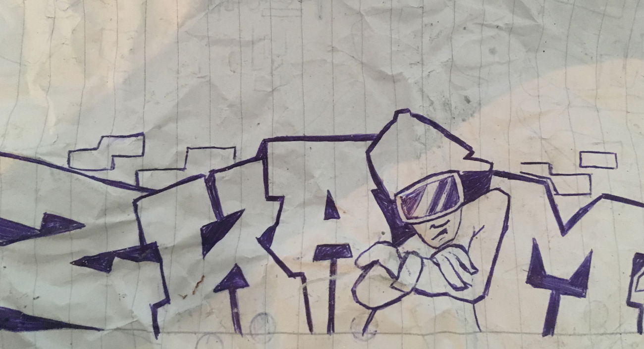 Graffiti Sketch - Photo by lemmiwinkz1 - zkam