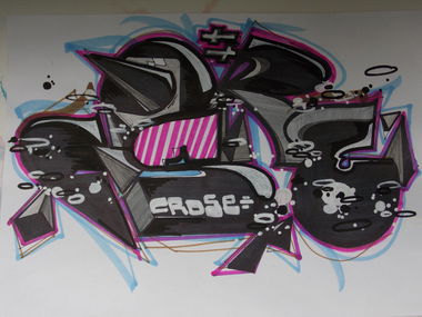 Graffiti Sketch - Photo by lemmuf