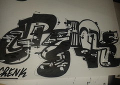 Graffiti Sketch - Photo by lemmuf