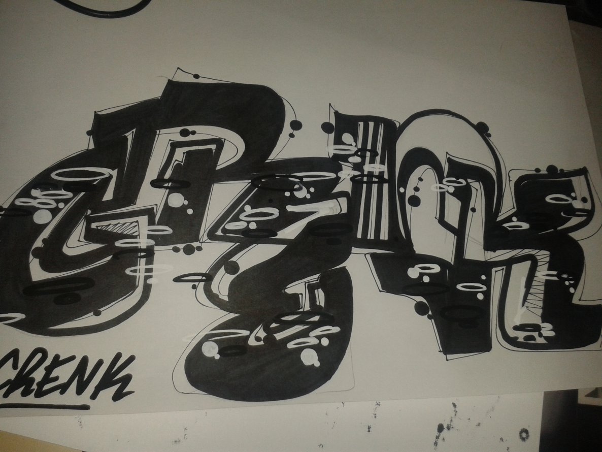 Graffiti Sketch - Photo by lemmuf