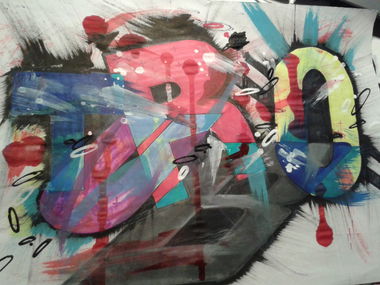 Graffiti Sketch - Photo by lemmuf - TURBO (2015)