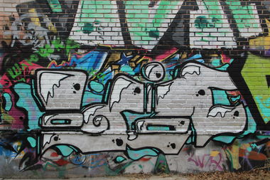 Graffiti Wall in Abakan - Photo by lic73 - lic