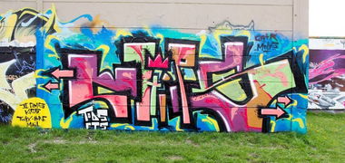 Graffiti Wall - Photo by linseneintopf - Chips, Tods, Otis