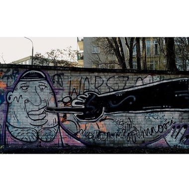 Graffiti Street Art in Warsaw - Photo by littlepleasure - streetart, streetartwarsaw, instagram (2015)
