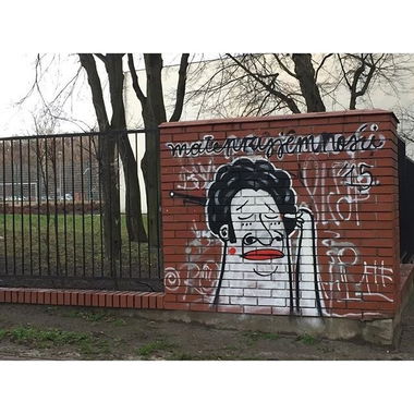 Graffiti Street Art in Warsaw - Photo by littlepleasure - streetart, streetartwarsaw, instagram (2015)