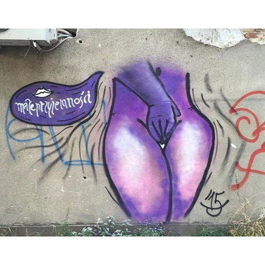 Graffiti Street Art in Warsaw - Photo by littlepleasure - streetart, streetartwarsaw, instagram (2015)