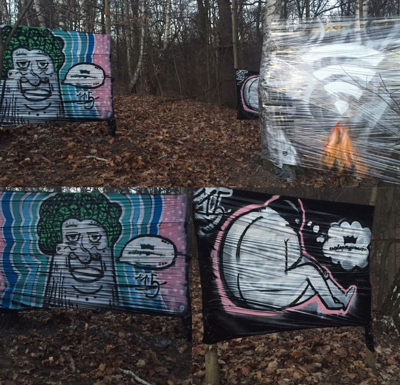 Graffiti Street Art in Warsaw - Photo by littlepleasure - streetart, streetartwarsaw, instagram (2015)