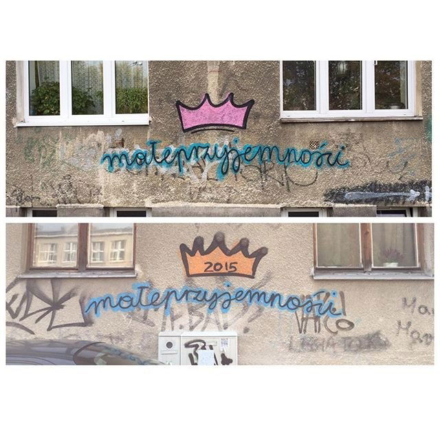 Graffiti Street Art in Warsaw - Photo by littlepleasure - streetart, streetartwarsaw, instagram (2015)