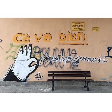 Graffiti Street Art in Warsaw - Photo by littlepleasure - streetart, streetartwarsaw, instagram (2015)