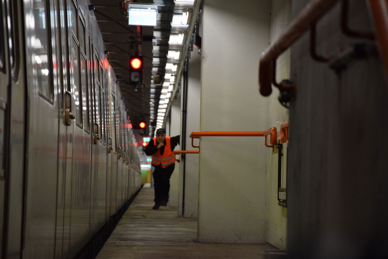 Graffiti Wall in VIENNA - Photo by loeschdich - security, vienna, trains (2016)