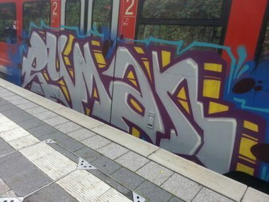 Graffiti Train - Photo by loveGraffiti