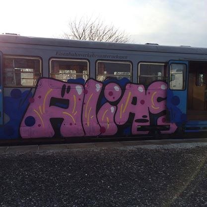 Graffiti Train - Photo by loveGraffiti