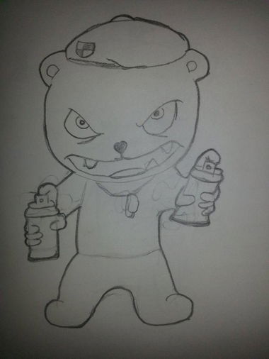 Graffiti Sketch - Photo by loveGraffiti