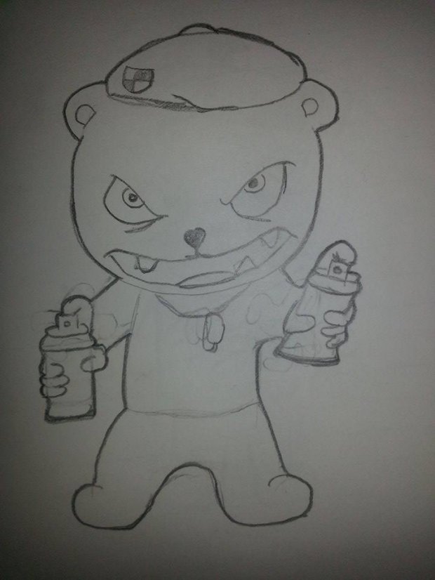 Graffiti Sketch - Photo by loveGraffiti