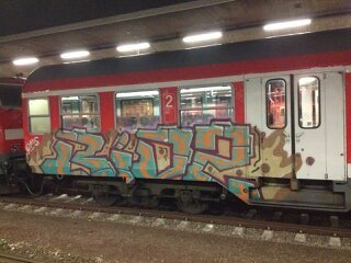 Graffiti Train - Photo by loveGraffiti