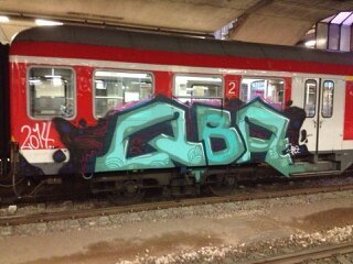 Graffiti Train - Photo by loveGraffiti