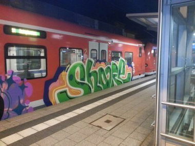 Graffiti Train - Photo by loveGraffiti