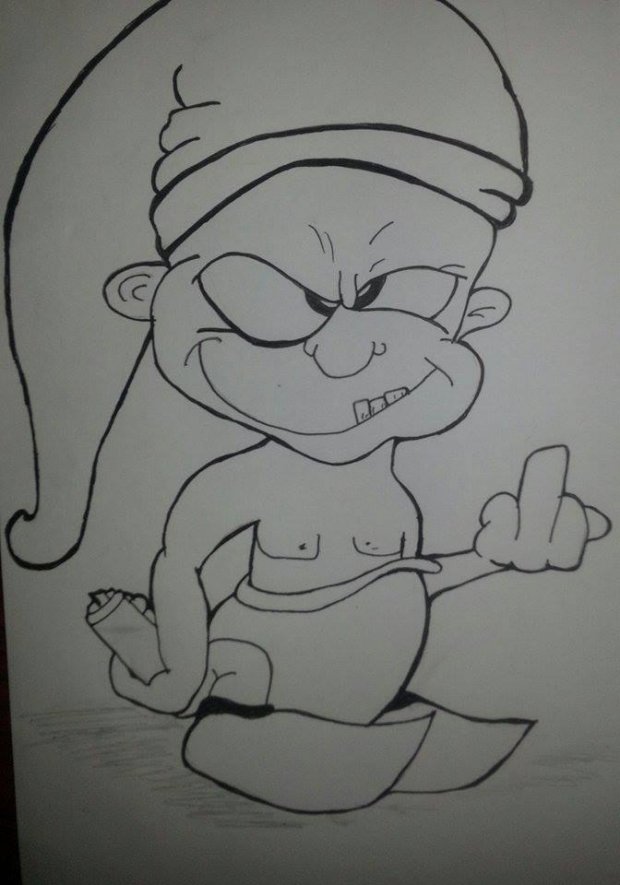 Graffiti Sketch - Photo by loveGraffiti