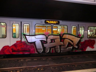 Graffiti Train - Photo by loveneverdies - taz