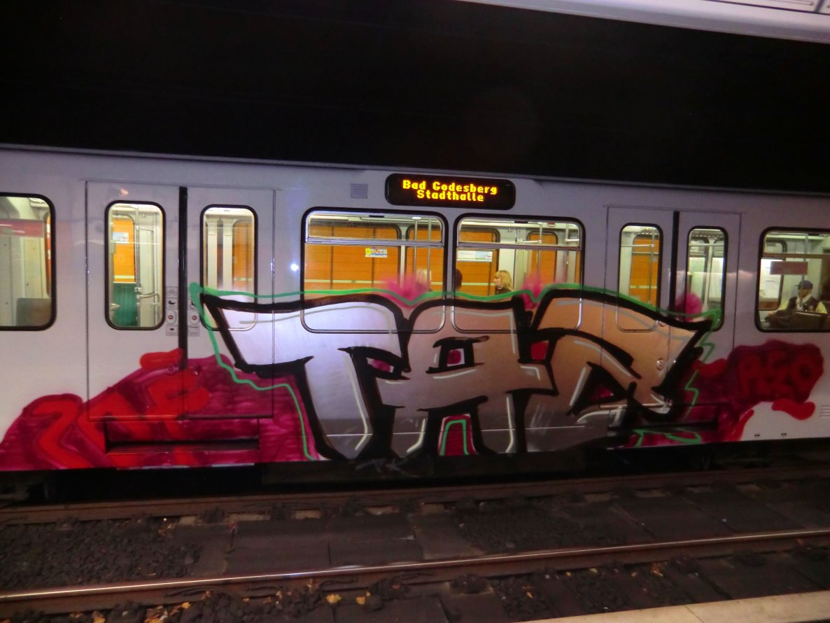 Graffiti Train - Photo by loveneverdies - taz