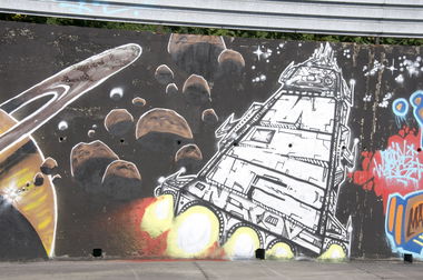 Graffiti Wall in Polska - Photo by lower