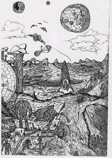 Graffiti Sketch in Polska - Photo by lower