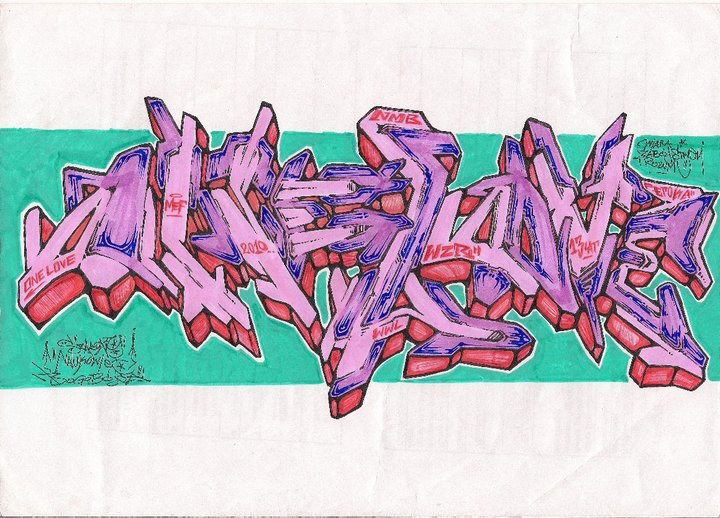 Graffiti Sketch in Polska - Photo by lower