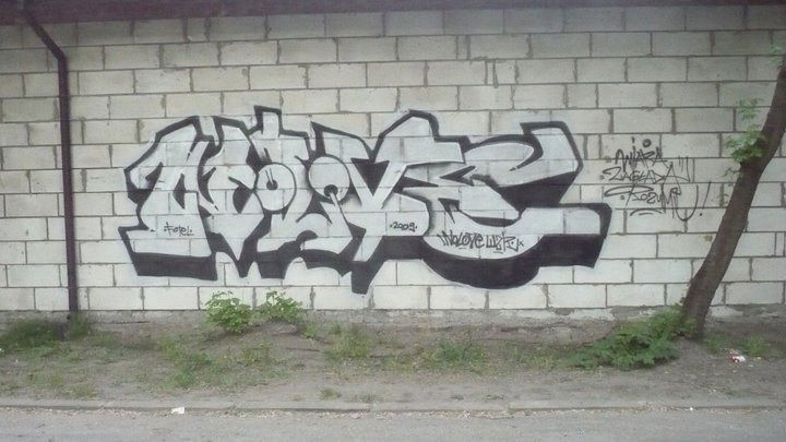 Graffiti Bombing in Polska - Photo by lower